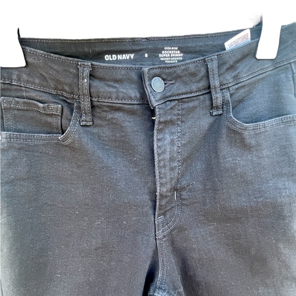 Old Navy high rise rock star super skinny size 8 - Picture 4 of 6